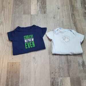 𝅺two 6 month boy one piece